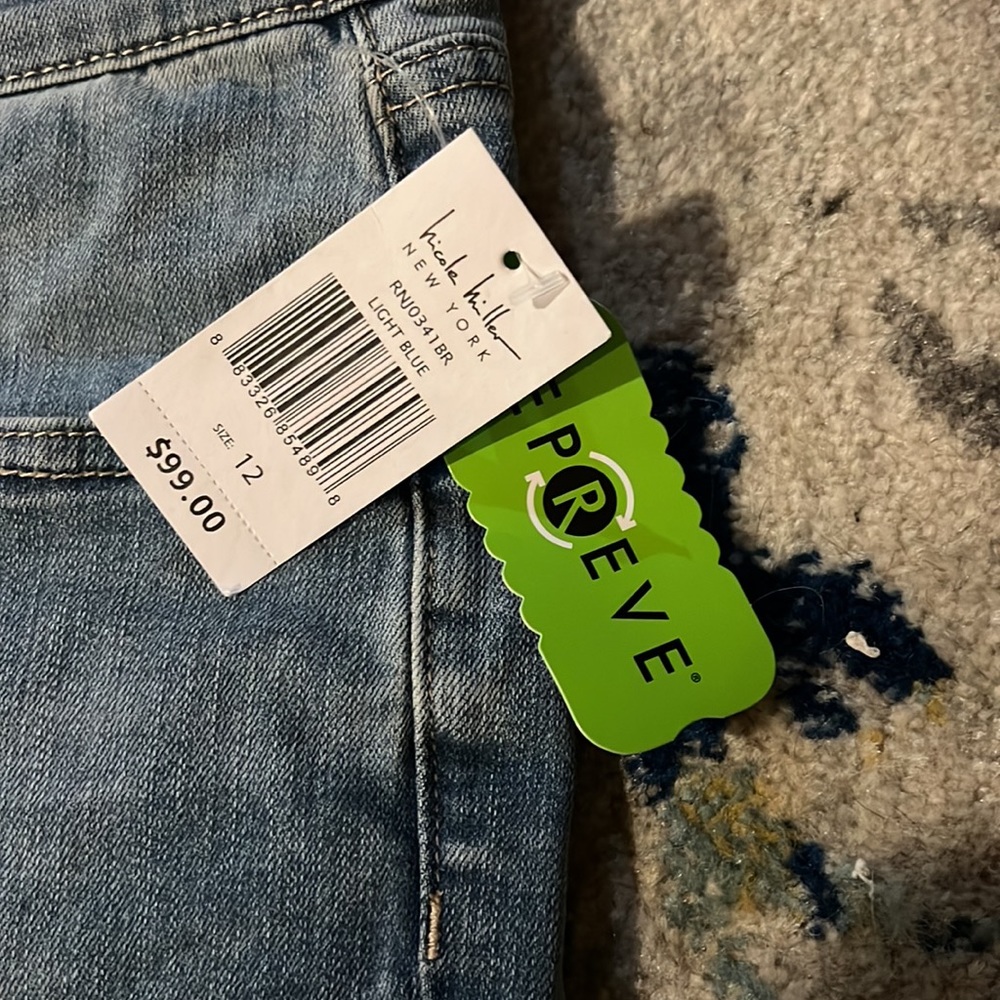 Nicole Miller - Soho High Rise Jeans - 12 - NWT - Picture 5 of 8